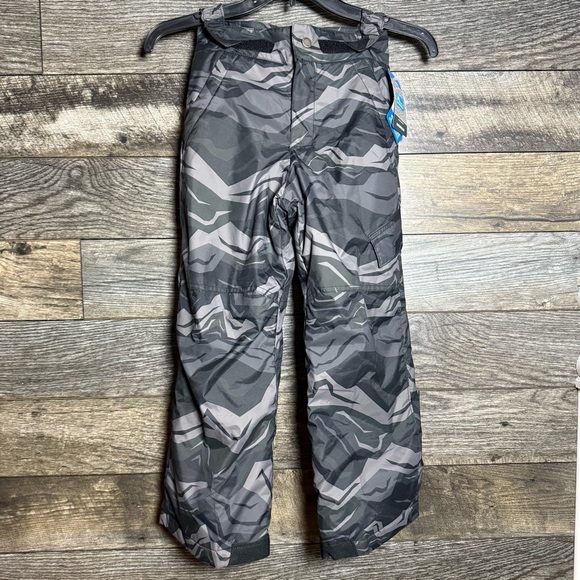 Columbia NWT Ice Slope II Pant Waterproof Ski Snow Pants Camo Youth XS - Picture 1 of 10